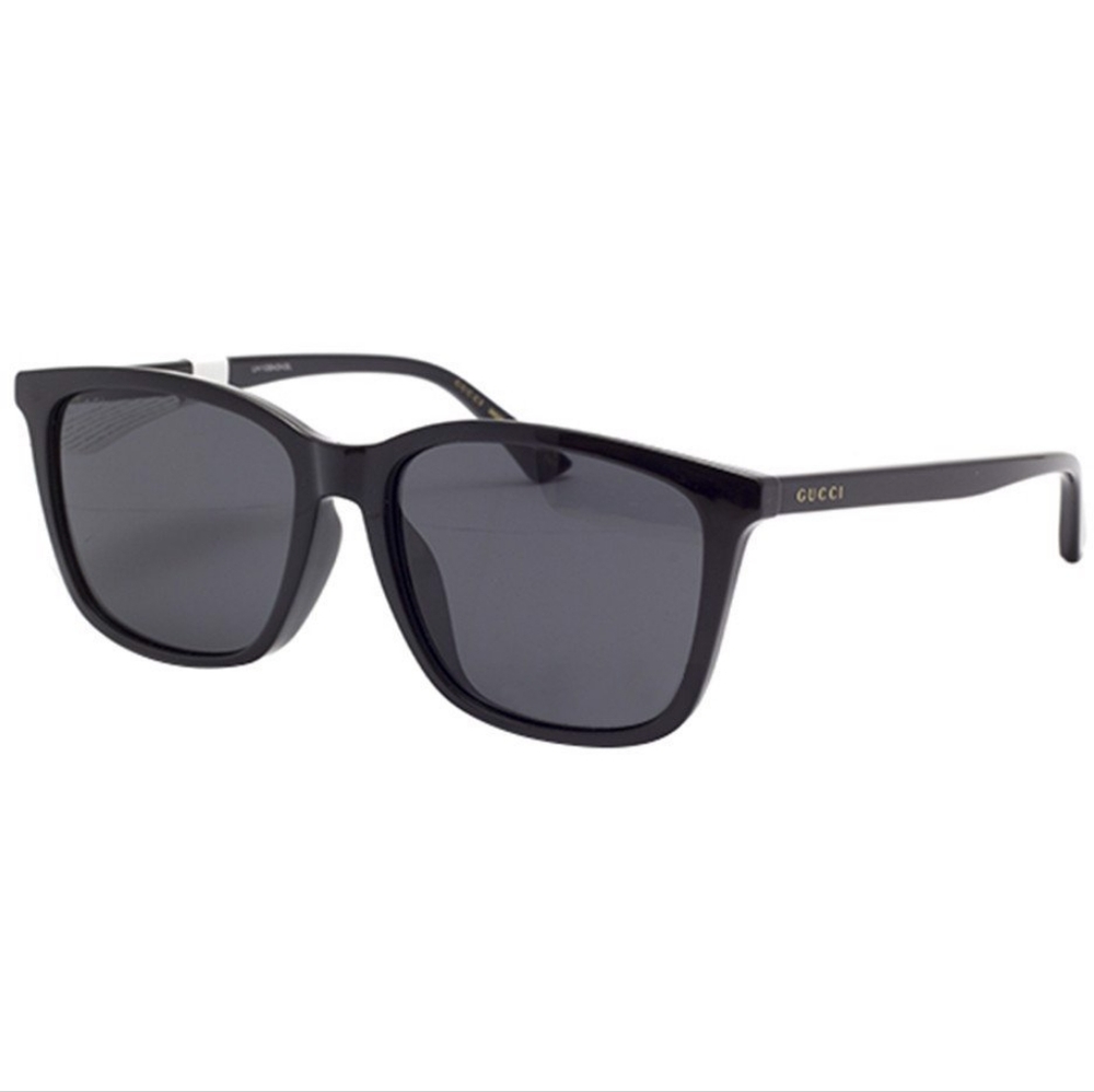 NEW GUCCI CAT-EYE SUNGLASSES GG0404SA 001 BLACK GUCCI EYEWEAR - Picture 5 of 8